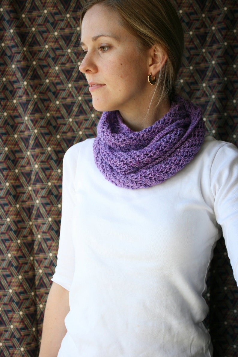 Cachou Cowl & Infinity Scarf PDF KNITTING PATTERN | Etsy