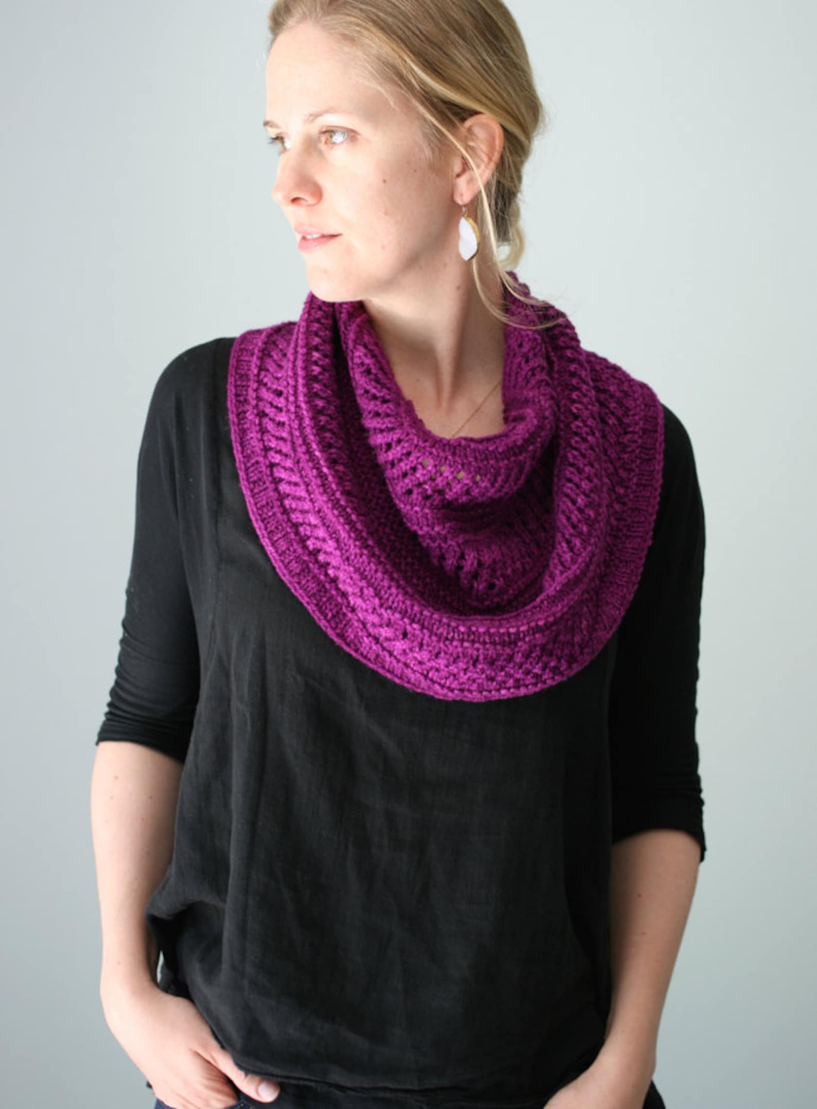 Dewberry Cowl PDF KNITTING PATTERN - Etsy