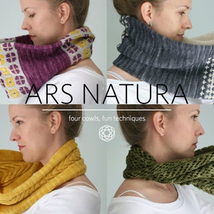 Ars Natura Cowls PDF KNITTING PATTERNS