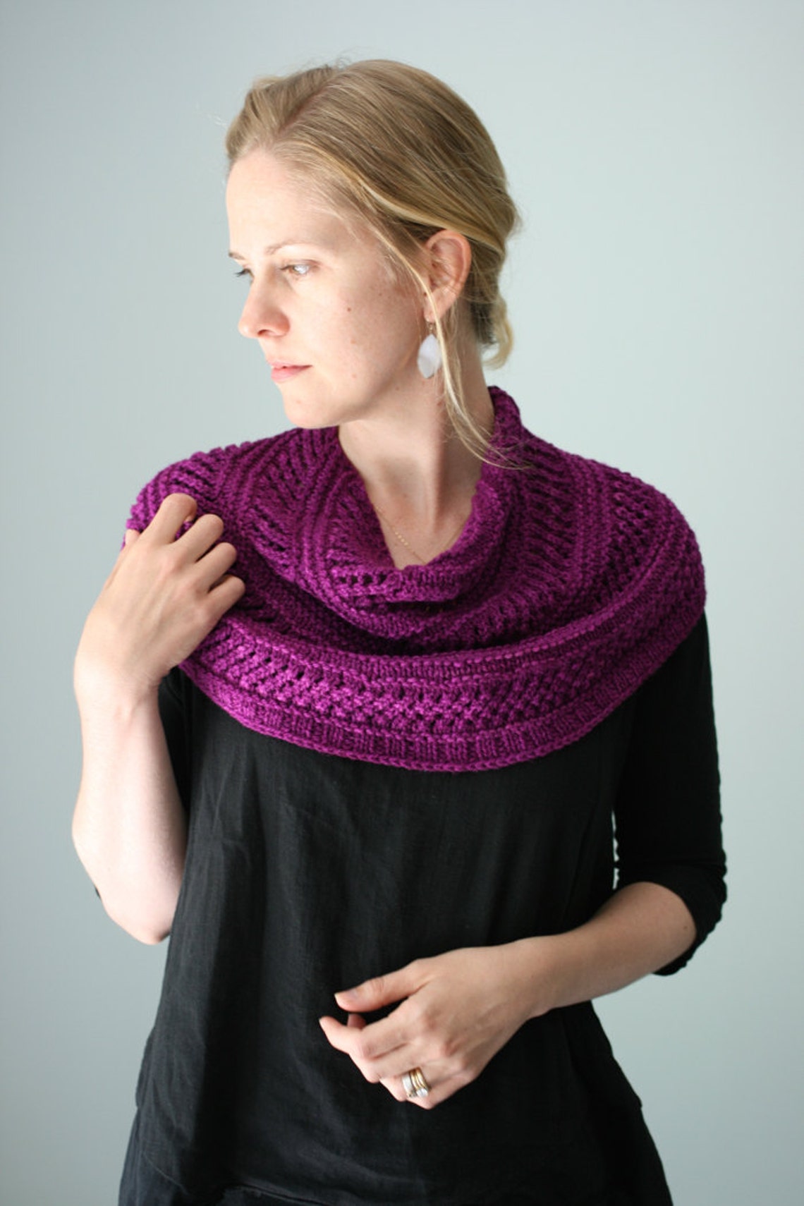 Dewberry Cowl PDF KNITTING PATTERN - Etsy