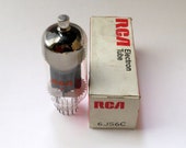 RCA 6JS6C vacuum tube - new old stock - original box
