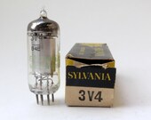 Sylvania 3V4 vacuum tube - NOS - original box - for Zenith Transoceanic radios