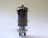 Sylvania 12BA6 vacuum tube - All American 5 tube table radios - NOS - original box - Sylvania HF93 12BA6 tube