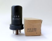 RCA 12SG7Y vacuum tube - new old stock - semi-remote cutoff pentode with low loss base for communications receivers