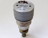 Machlett JAN 7289 vacuum tube - planar triode UHF transmitting tube - 1960 39 s vintage