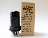 RCA JAN CRC 6SJ7 vacuum tube - for Fada Radio Elect. Co. - July 1944 - vt-116