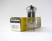 Sylvania 6EU7 vacuum tube - new old stock - original box - excellent condition