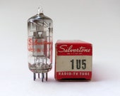 Silvertone 1U5 vacuum tube - new old stock - original box - Sears radio tube - Sears and Roebuck