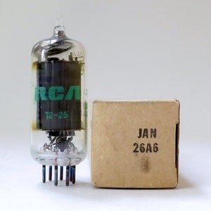 RCA JAN 26A6 vacuum tube - new old stock