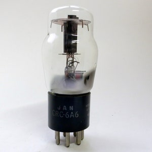RCA JAN 6A6 vacuum tube