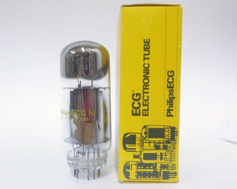 Philips ECG 6HV5A Vacuum Tube - New Old Stock - Original Box - 6HV5 ...
