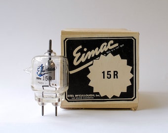 Eimac 15R vacuum tube for WWII ASB-5 Airborne Radar Set