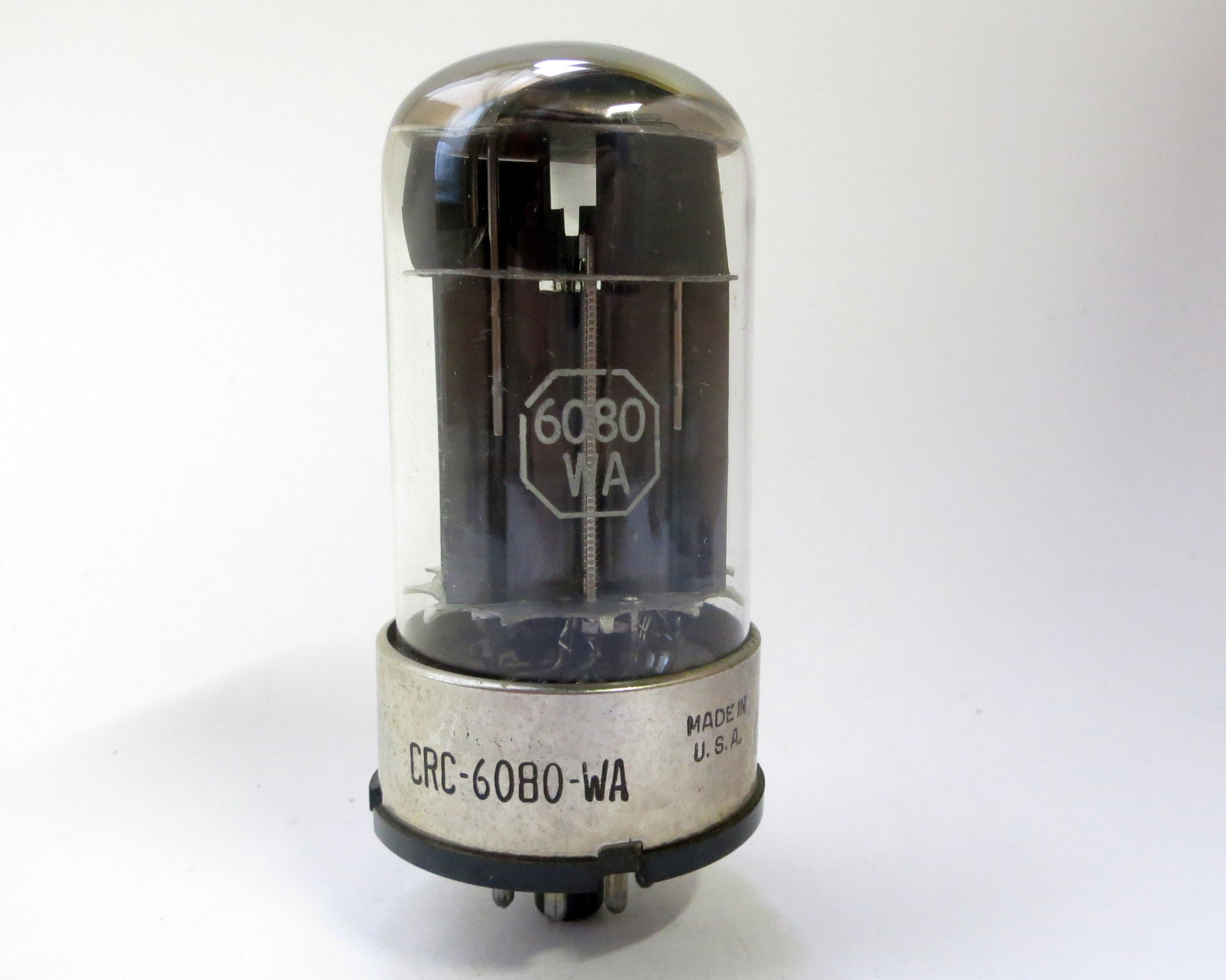 RCA CRC 6080WA Vacuum Tube - Black Plates - Ruggedized 6080 Made 