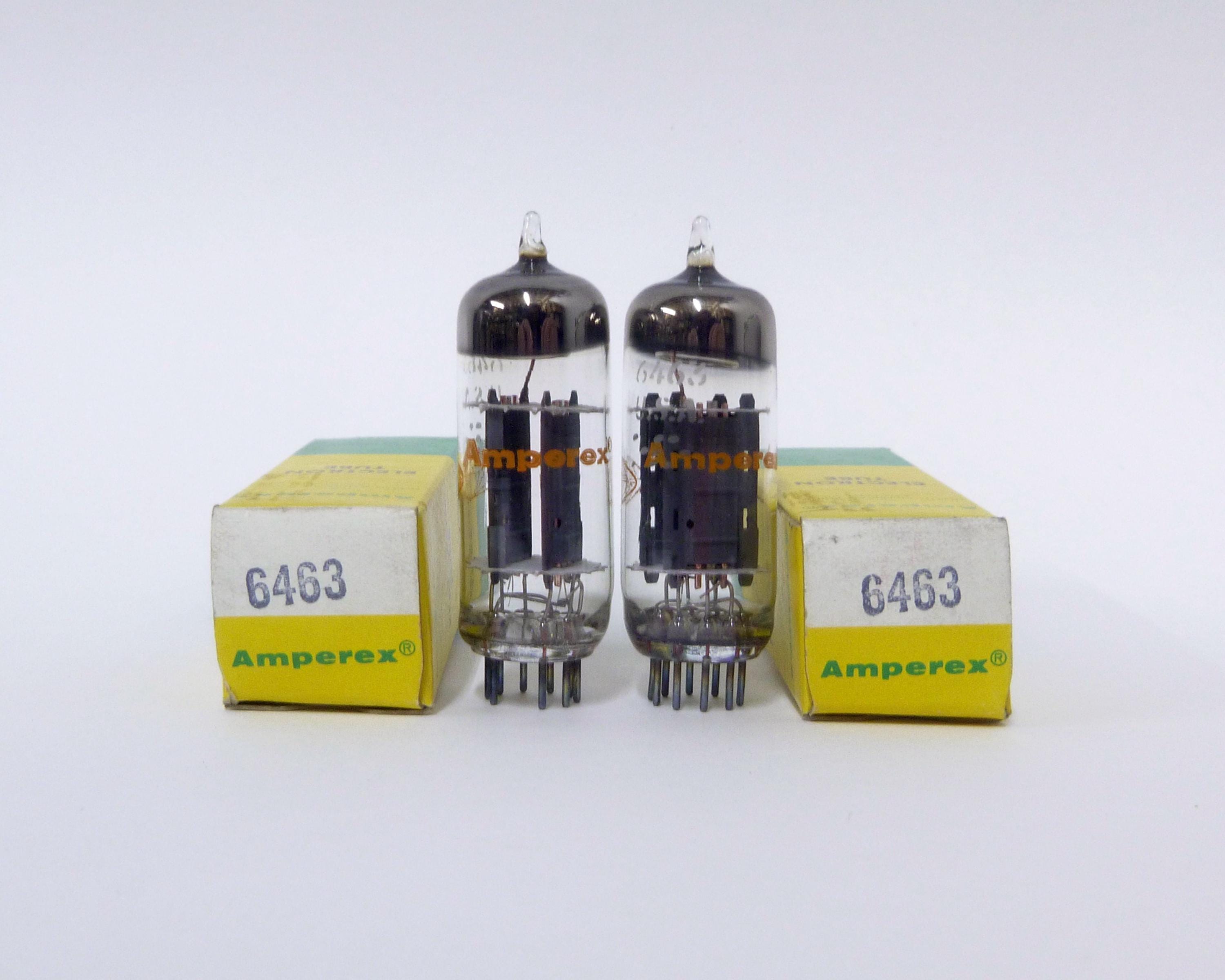 魅力の Vacuum 6463 Amperex Pair: Tubes Original - Stock Old New - 趣味・スポーツ・実用