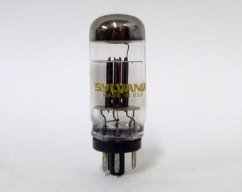 Sylvania 6X5GT vacuum tube - coin base - 6X5 rectifier
