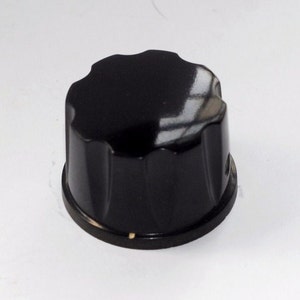 Daka-Ware Bakelite radio knob - control knob - new old stock - made in Chicago USA - for 1/4&quot; shafts