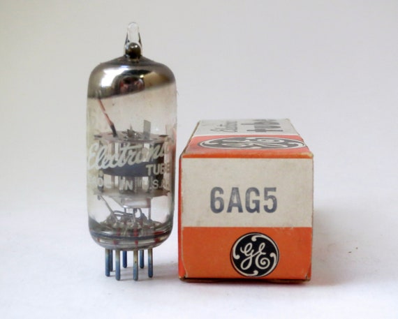 Vintage Vacuum Tube Types -- 24, 24A, 26, 75, 80 -- Lot of 6