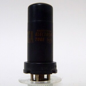 RCA 6V6Y vacuum tube - &quot;yellow&quot; base wafer