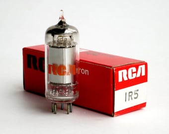 RCA 1R5 vacuum tube - new old stock - original box - mint condition - beautiful - heptode converter