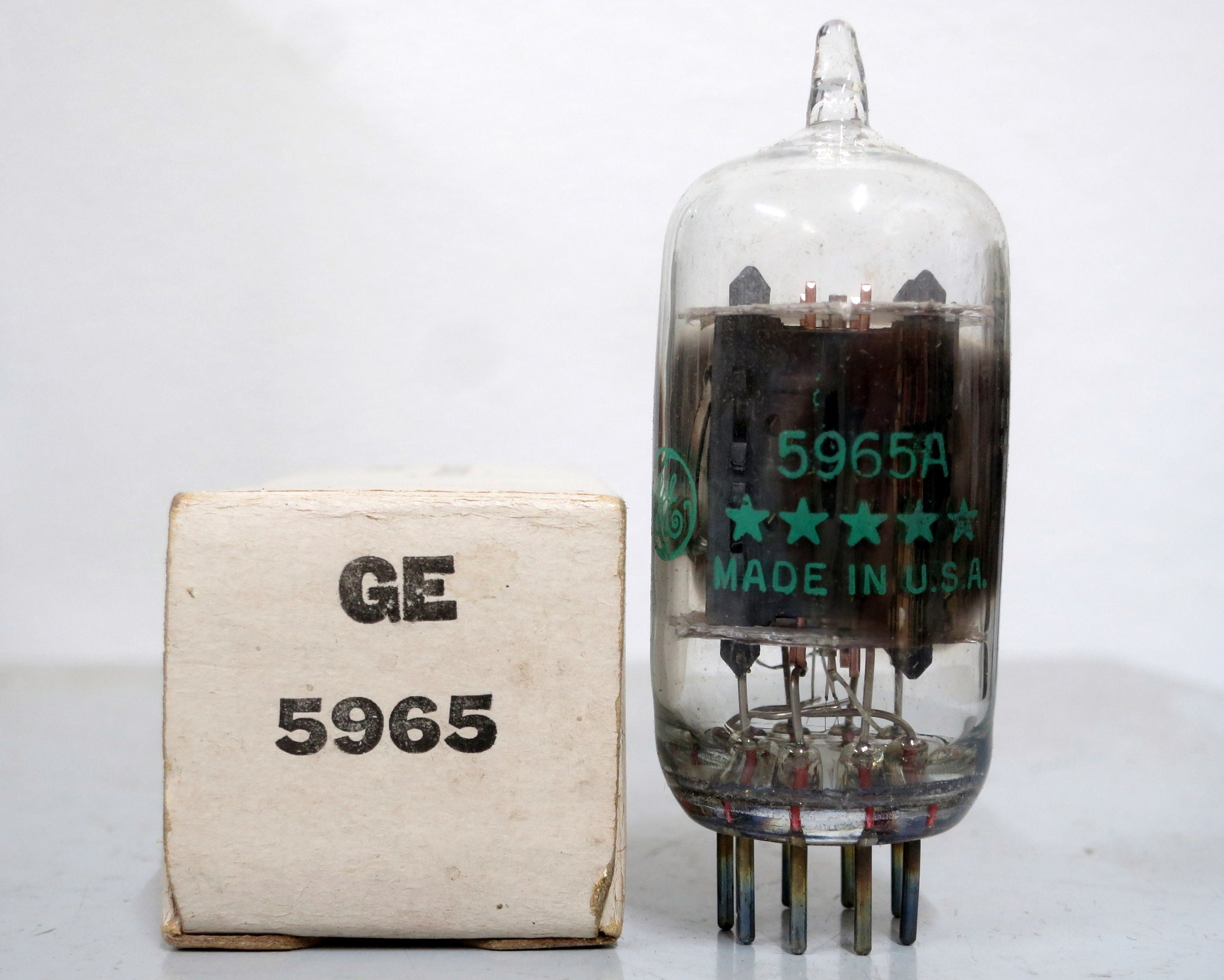 オーディオ機器 j*y様 真空管 ミニチュア管 GE RCA 5965 12AU7 他 計20本