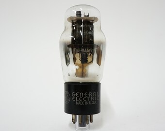 GE 6N7G vacuum tube - glass 6N7 with ST envelope - General Electric