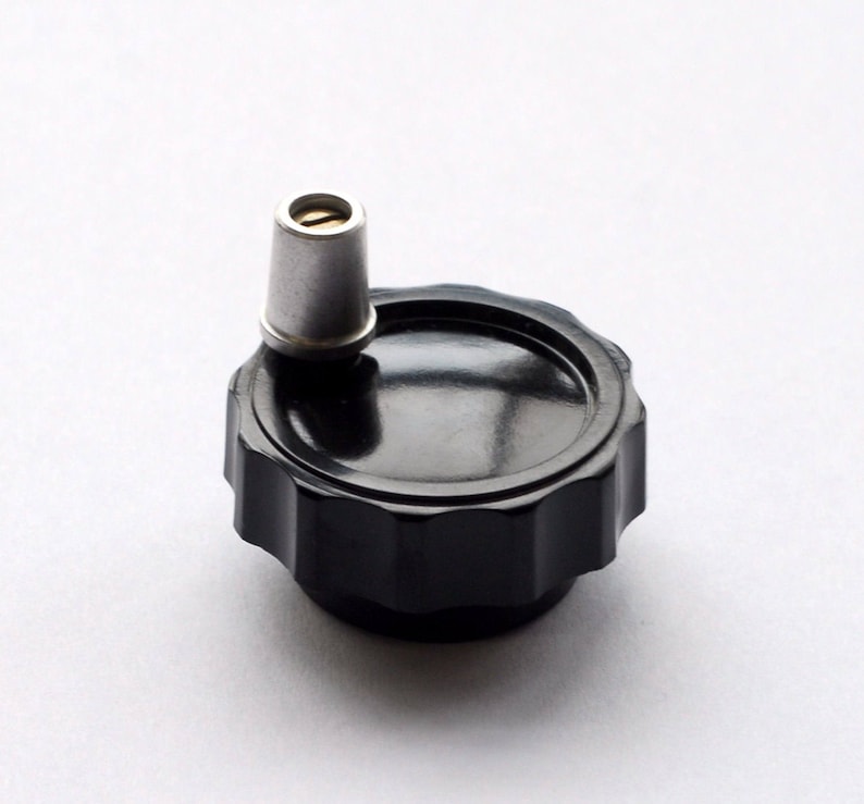 Vintage Bakelite Crank Tuning Knob Radio Knob Etsy