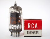RCA 5965 vacuum tube - new old stock - original box - tested