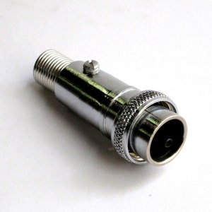 Connettore per microfono a pin singolo Amphenol 80MC1M 80-M