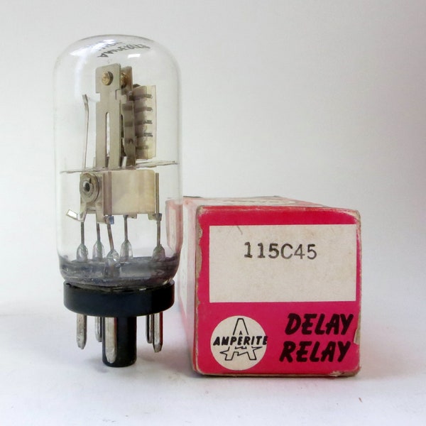 Amperite 115C45 time delay relay - octal TDR