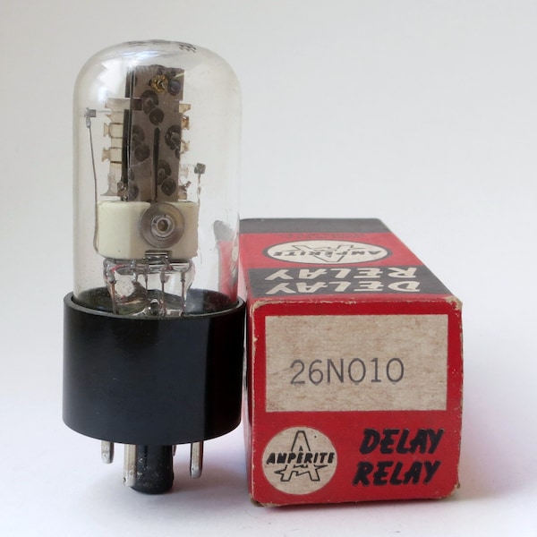 Amperite 26N10 time delay relay - octal TDR - 10 second delay