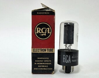 RCA 5Y3GT vacuum tube - new old stock - original box rectifier