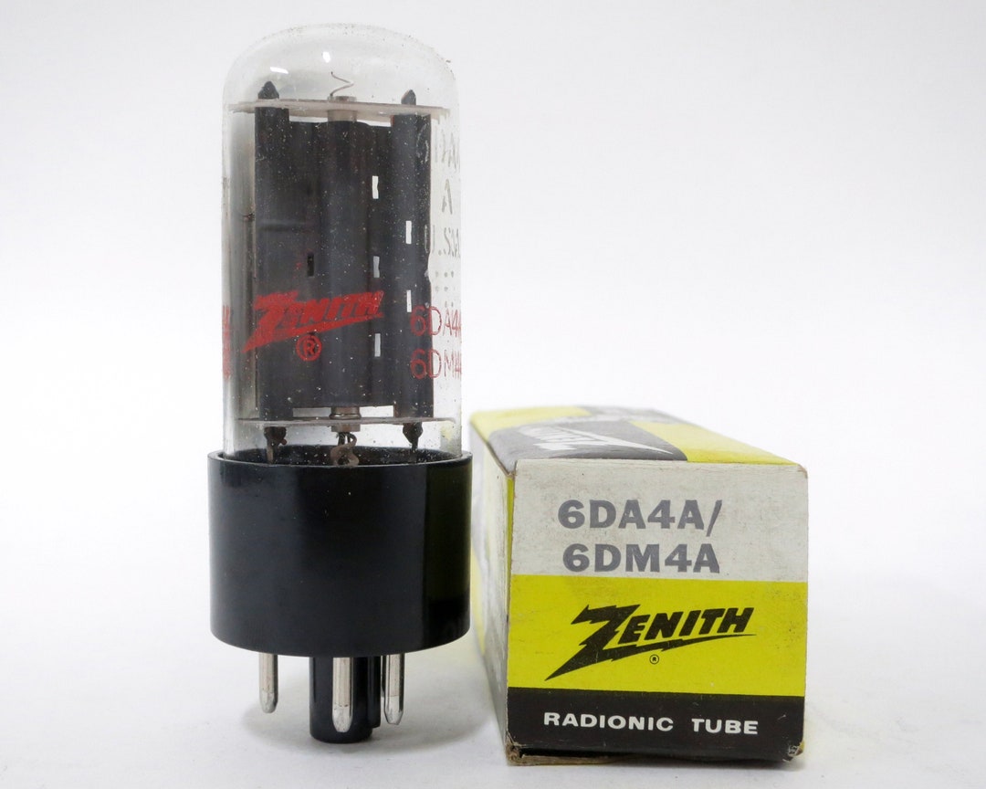 Zenith 6DA4A / 6DM4A Vacuum Tube New Old Stock Original Box Octal Damper Diode Etsy