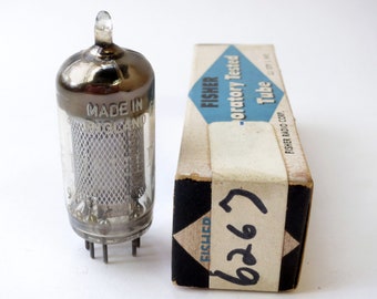 RARE Brand New MINT NOS 1958-59 Mullard EF86 Square Getter