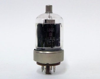 GE 6146B vacuum tube - very nice condition - 8298A transmitting tube - General Electric - 6146