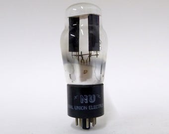 National Union 5Y4G vacuum tube - black plates - ST envelope - 5Y4 rectifier