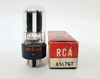 RCA 6SL7GT vacuum tube - new old stock - original box - excellent condition - 6SL7
