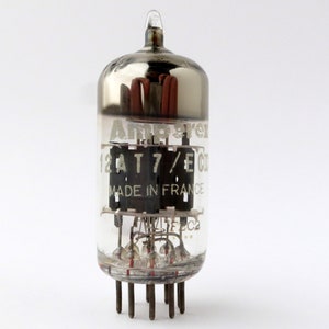Amperex 12AT7 vacuum tube - made in France - ECC81