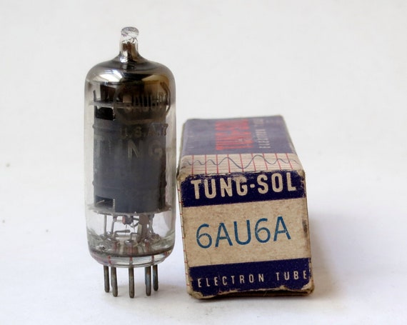 Tube électronique Tung Sol EZ90 6X4W Des Années 50 - Neuf Sous Blister (NOS) - Marque Mazda