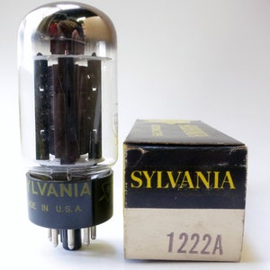 Sylvania 1222A vacuum tube - new old stock - original box - excellent condition