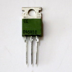 GE D45H10 transistor - General Electric TO220
