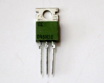 GE D45H10 transistor - General Electric TO220