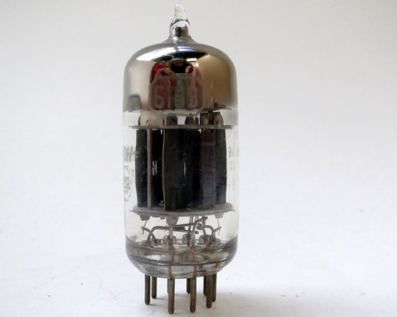 RCA 6189 Vacuum Tube - Black Plates - Triple Mica - Extra Support