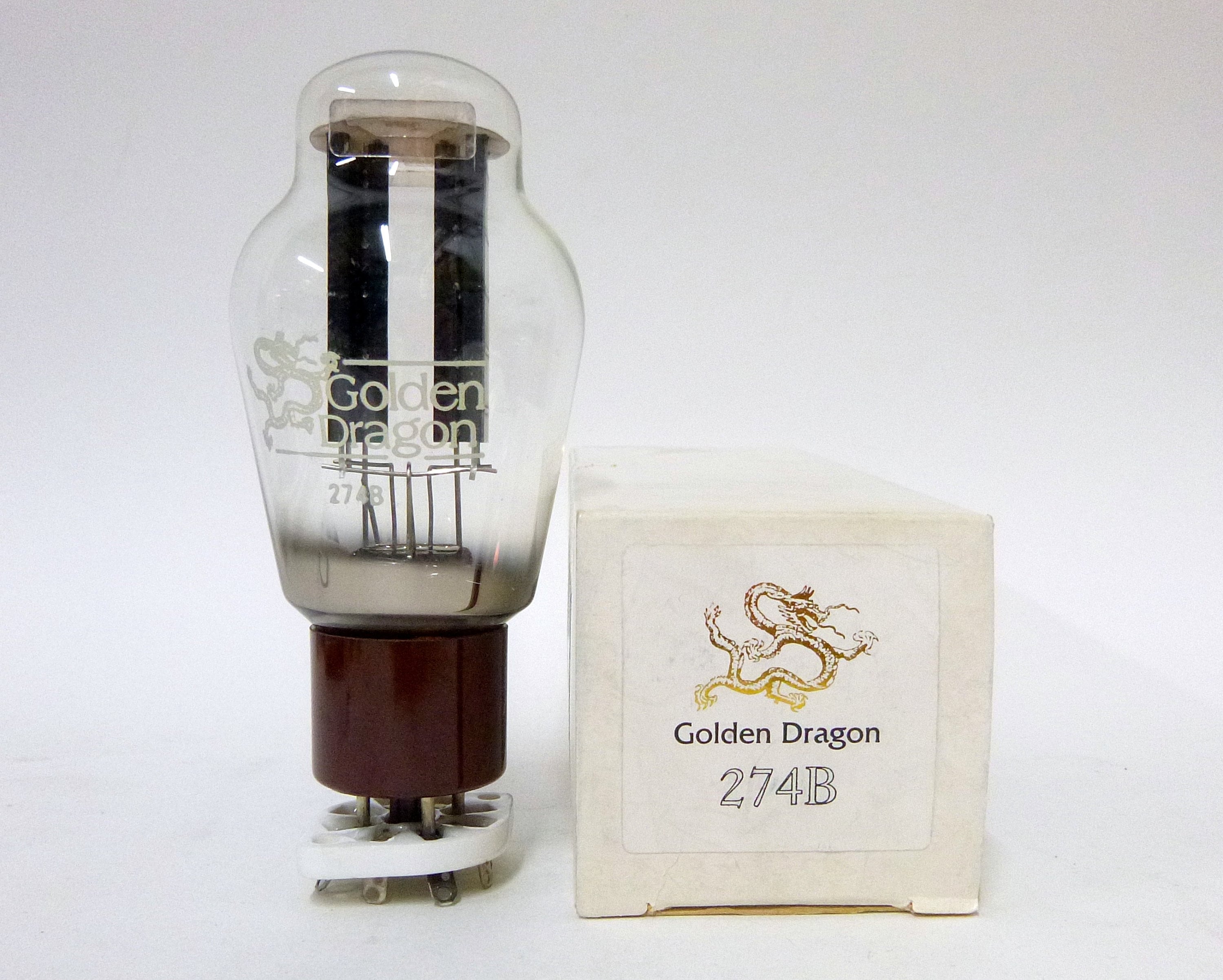 Dragon Golden 274Bの音の差 オールド274BとGolden 5U4G 真空管 Golden