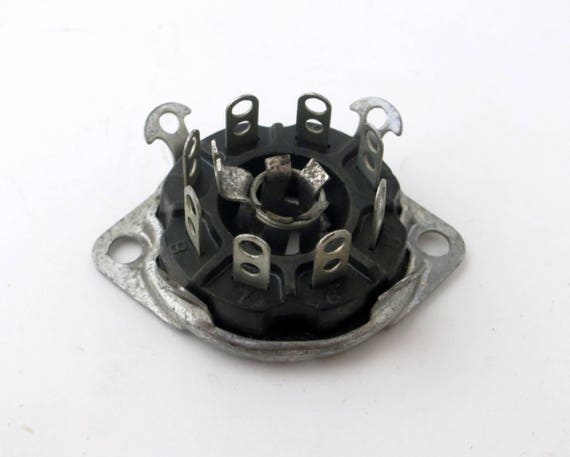 2 Supports De Tube NOS (Nouveaux Old Stock) 10 Broches - Pour Tube EFL200 - Neuf