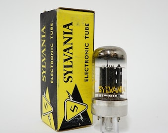 Sylvania 7F7 vacuum tube - new old stock - original box - excellent condition - loctal