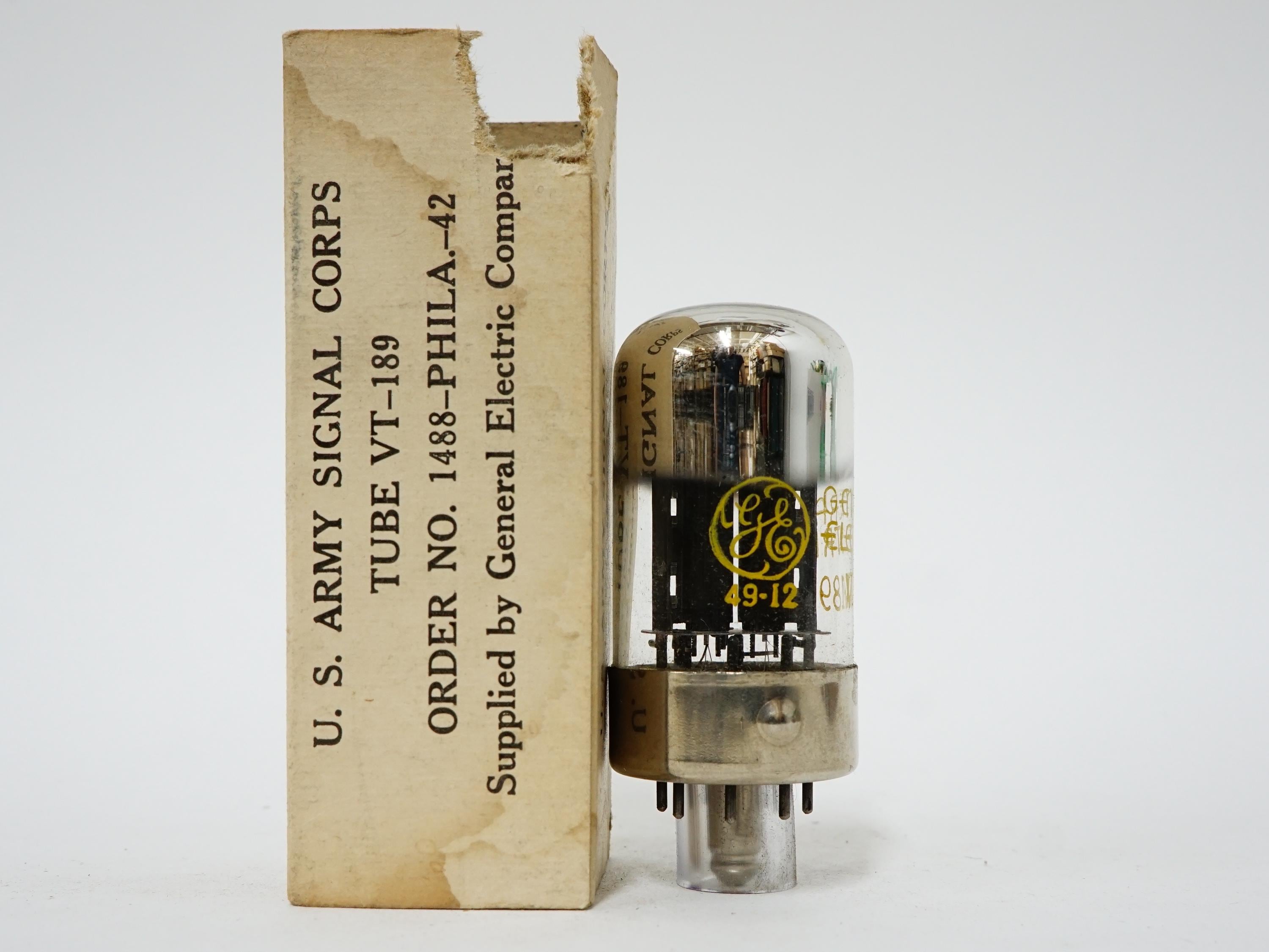General Electric 7F7 Vacuum Tube - New Old Stock - Loctal Tube