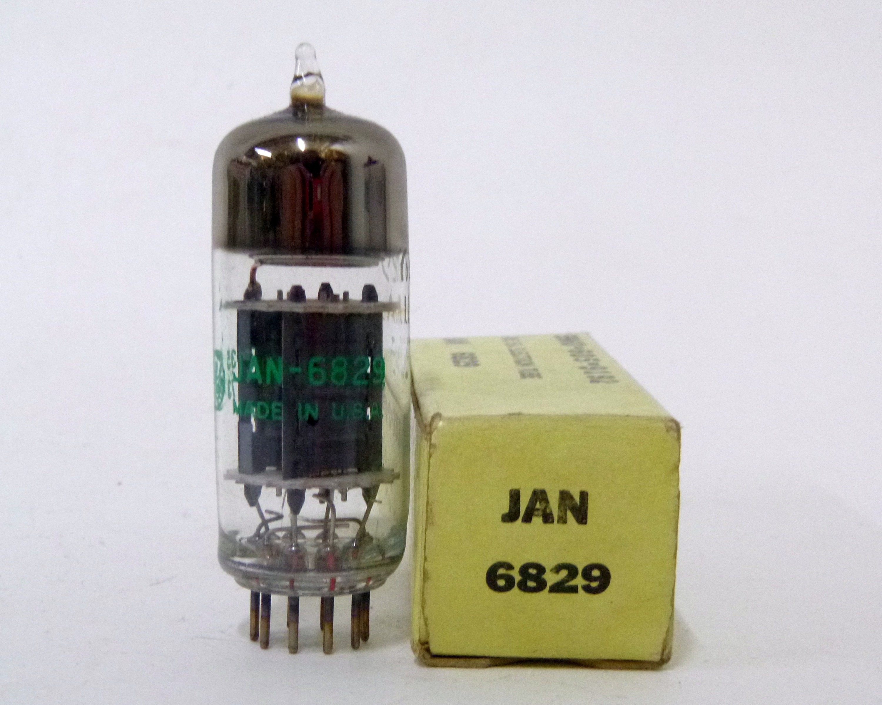 GE JAN 6829 Vacuum Tube - New Old Stock - Original Box - Excellent 