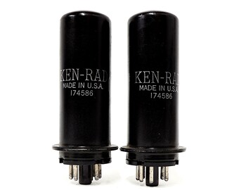 Ken Rad 6F8G Vacuum Tube - VT-99 - Kentucky Radio - Etsy