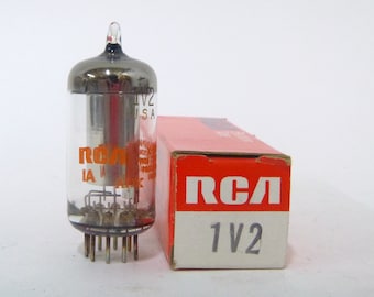 RCA 1V2 vacuum tube - new old stock - original box - mint condition - manufactured by Sylvania