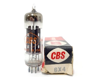 Tung Sol 6X4W Vacuum Tube - New Old Stock - Original Box - Great ...